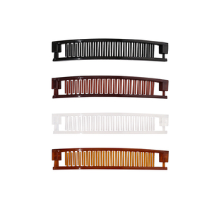 Goody歌妮弧形香蕉夹大号发夹女后脑勺马尾神器竖夹一字无痕发卡