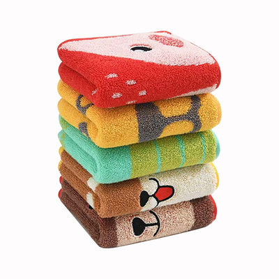 洁丽雅儿童毛巾纯棉100全棉洗脸家用男女宝宝专用洗澡吸水小毛巾