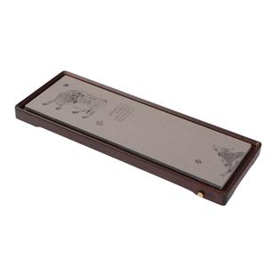 祥福纳福现代简约乌金石高端竹制家用干泡台茶台茶具茶海茶盘