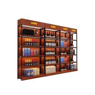 超市货架置物架展示架陈列柜展示柜货柜展柜茶叶产品柜储物架