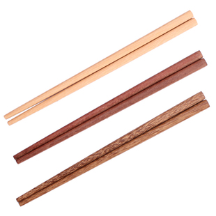 儿童筷子短家用实木防滑小孩专用幼儿园训练筷练习筷无漆定制刻字