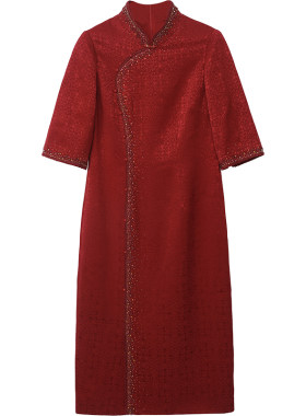 高端品牌喜妈妈婚宴礼服高端轻奢