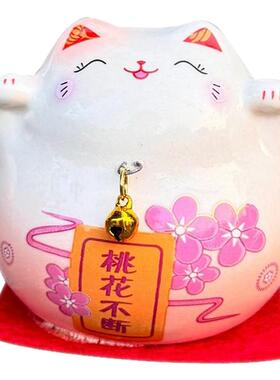 招财猫小摆件迷你猫咪情绪稳定
