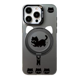 【magsafe磁吸支架手机壳】适用苹果华为小米支点壳mate70简约iphone16/15/14/13/12跑步黑猫pro max旋转p80