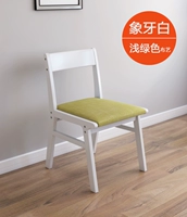 Ivory White+светло -зеленый (ткань)