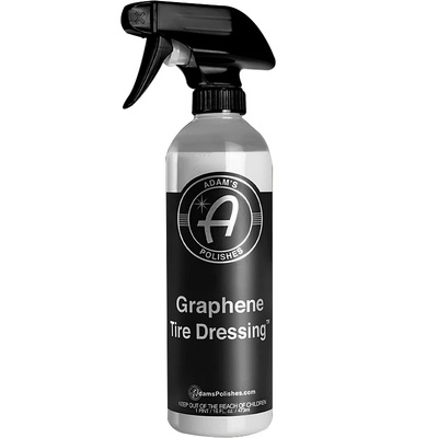 阿达姆斯石墨烯轮胎蜡高亮不油腻