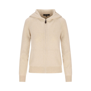 LORO PIANA 女士baby羊绒lp连帽开衫外套 2025秋冬新款意大利代购