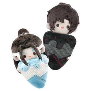《魔道祖师》动画 冰淇淋毛绒挂件可爱摆件动漫魏无羡蓝忘机周边