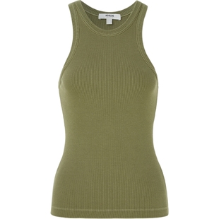 【折扣】AGOLDE 夏季女美拉德罗纹针织坦克背心