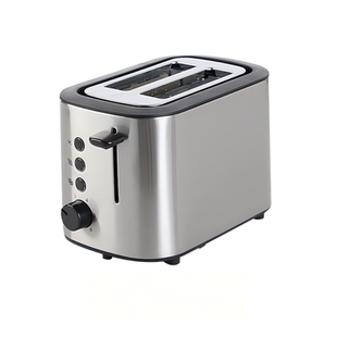 布拉沃烤面包机家用多士炉烤吐司三明治早餐机加热不锈钢全自动