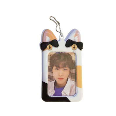 韩国热销ducky明星相片小卡套