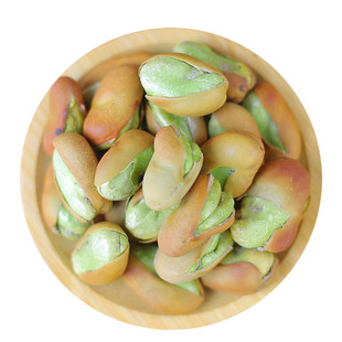 云南特产保山透心小绿豆特酥绿蚕豆无油500g袋装香酥散装休闲零食