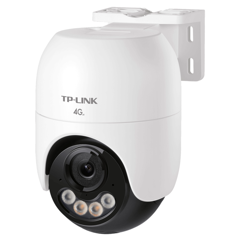 普联TP-LINK监控摄像头4G免流量室外全彩球机360度远程监控不限流量日夜全彩