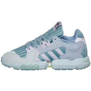 阿迪达斯ADIDAS ZX TORSION 雾霾蓝 清新男 女 跑步鞋 EF4373 现
