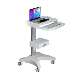 鲸晨电脑多功能移动推车口腔口扫车医疗查房车远程会诊牙科小车