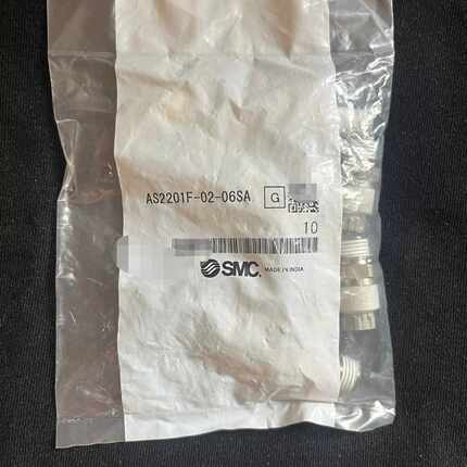 （请询价）全新未拆封SMC节流阀AS2201F-02-06SA，原装正