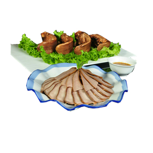 美食送爸爸下酒菜流亭猪蹄猪口条秘制酱货青岛特产凉菜卤味零食