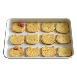 hellokitty饼干模具3d立体按压式kt猫曲奇翻糖家用印花烘焙工具