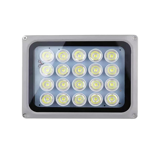监控补光灯摄像头白光12V220V照车牌室外自动户外感应LED辅助灯