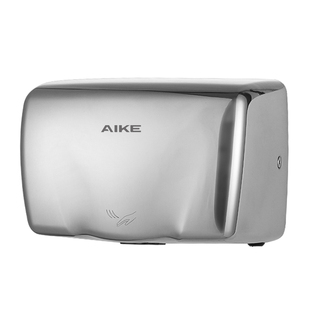 艾克不锈钢小型烘手机高速干手器自动感应干手机公共卫生间烘手器