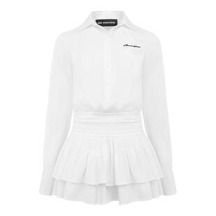 ANN ANDELMAN 25秋冬新款女士衬衫式长袖连衣裙银泰百货 301286