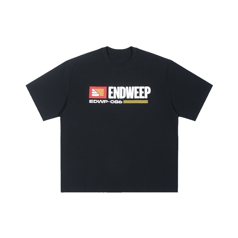 Endweep美式发泡印花短袖T恤