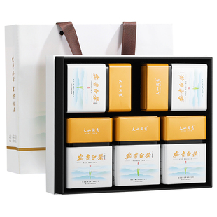 安吉白茶2025新茶正品明前特级绿茶茶叶官方旗舰店年货礼盒装250g