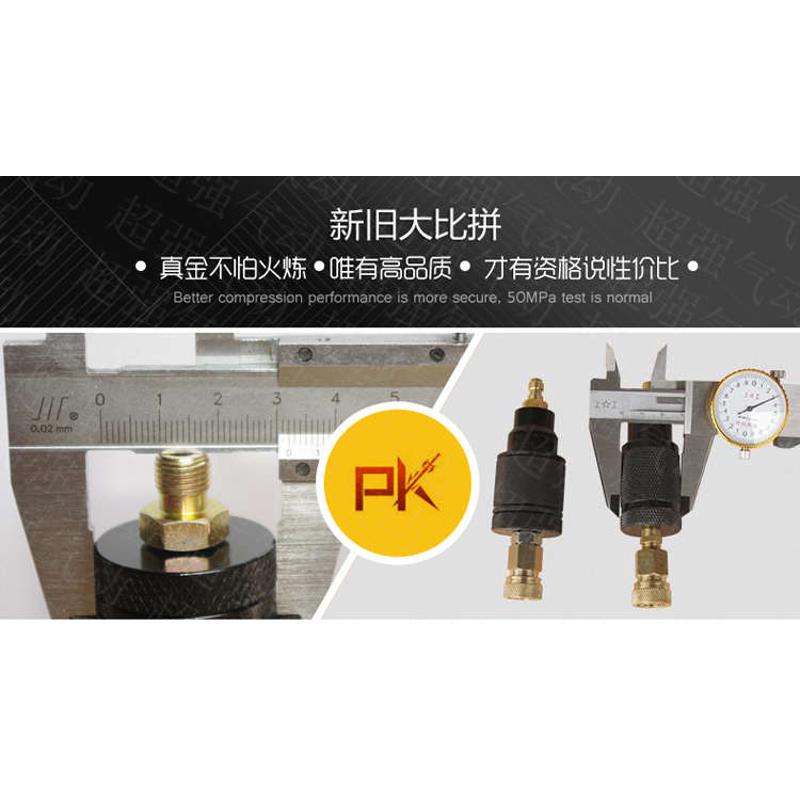 超强气动双层过滤油水分离器高压打气筒30mpa打气机泵专用过滤器