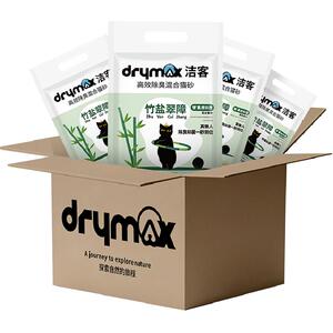 洁客除臭抑菌混合猫砂2.5kg*4袋