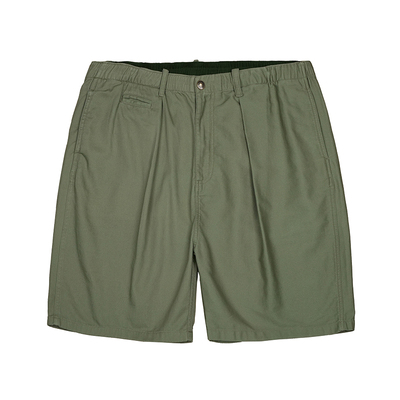 CENLES日系复古水洗斜纹短裤