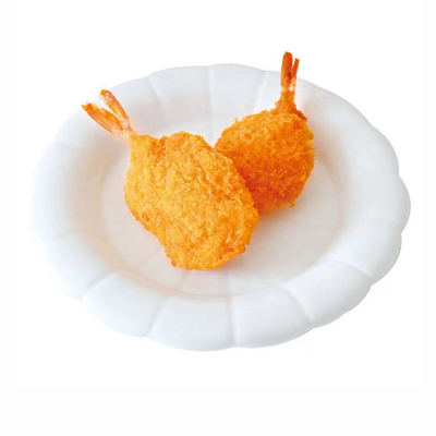 鲜美亚洲渔港调理蝴蝶虾