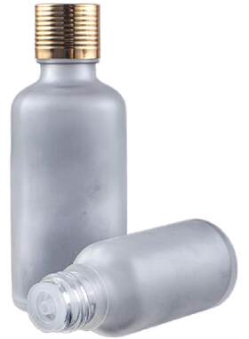 磨砂山茶籽油瓶小酒瓶美容调配瓶