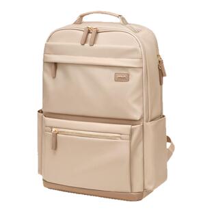 polo双肩包女上班通勤商务大容量17.3寸轻便女士背包电脑包登山包