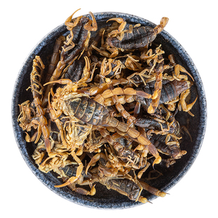 全蝎中药饮片500g药用全蝎中药材正品蝎子全虫整条蝎子蜈蚣泡酒料