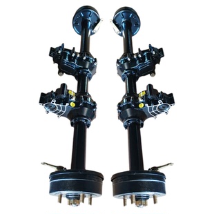 双驱差速桥变档分体后桥履带车后桥总成48v1000瓦1500w电机遥控器