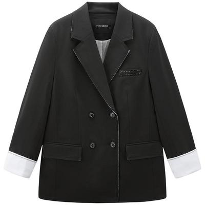 太平鸟女装秋季品质感廓形西装A1BAE3362