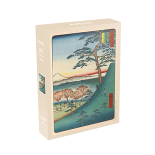 kibifufu礼物治愈减压名画浮世绘高级成人版拼图500片目黑元不二