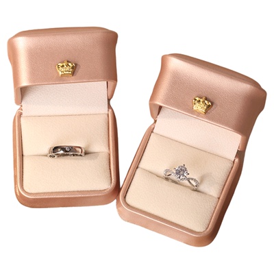 其他情侣白铜日韩对戒开口设计