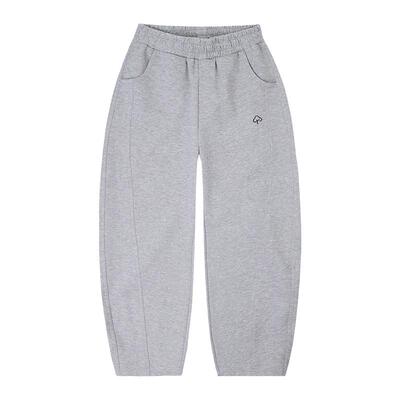 EBAER男童裤子女童弯刀裤春秋款2026春新款儿童运动裤中大童卫裤