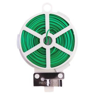 园艺扎线包塑扎带铁丝扎线月季爬藤植物固定绳捆扎带绑花神器支架