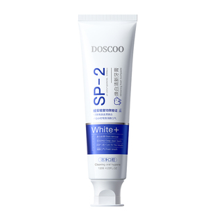 小苏打美白牙膏酵素去黄去口臭专用成人除异味口气清新去烟渍防蛀