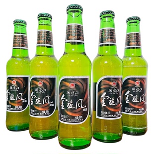 云南澜沧江啤酒系列金旋风啤酒原麦汁浓度11度300mlx6瓶特色啤酒