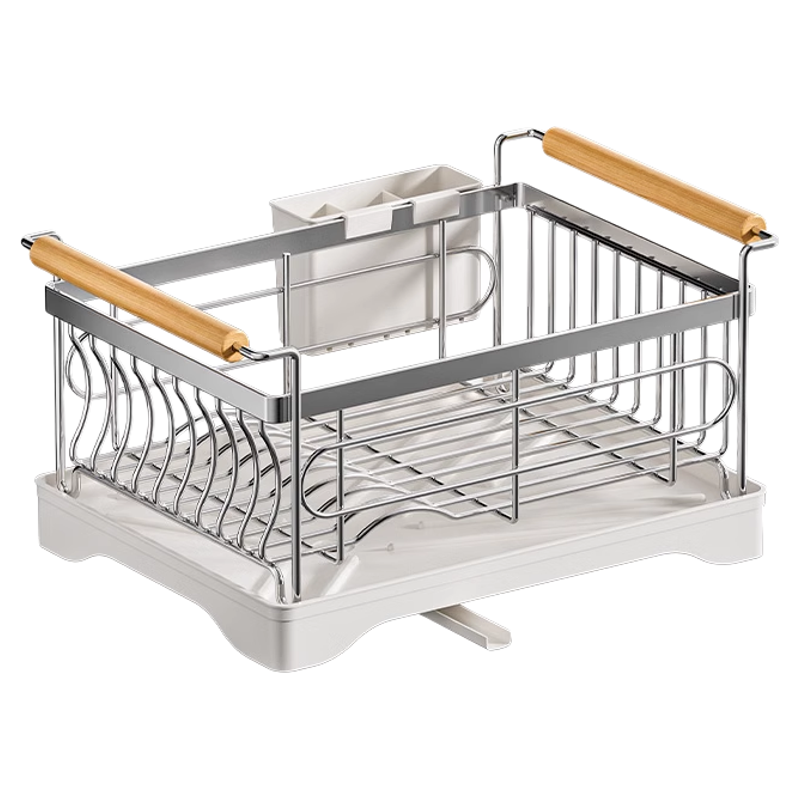 不锈钢碗篮碗架厨房置物架台面家用单层沥水碗盘架碗筷碗碟收纳架