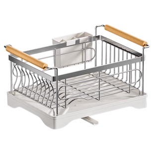 不锈钢碗篮碗架厨房置物架台面家用单层沥水碗盘架碗筷碗碟收纳架
