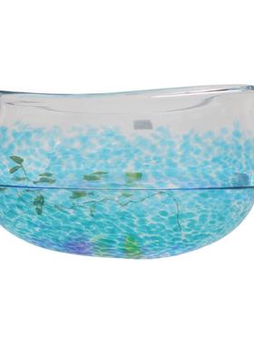 日本手工水晶桌面花盆摆件