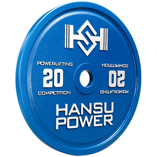悍苏体育HSPOWER赛级力量举杠铃片钢片彩色大薄片健身杠铃举重