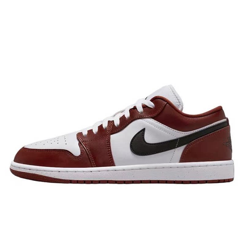 #Jordan Air Jordan 1 AJ1 篮球鞋 低帮 白红黑 HF3148 553558