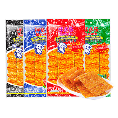 泰国bento拌多乐鱿鱼片海味零食