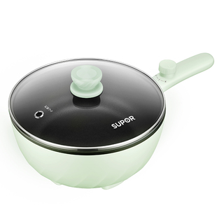 苏泊尔电炒锅家用电炒一体蒸煮不粘电锅炒菜大容量宿舍不粘电火锅