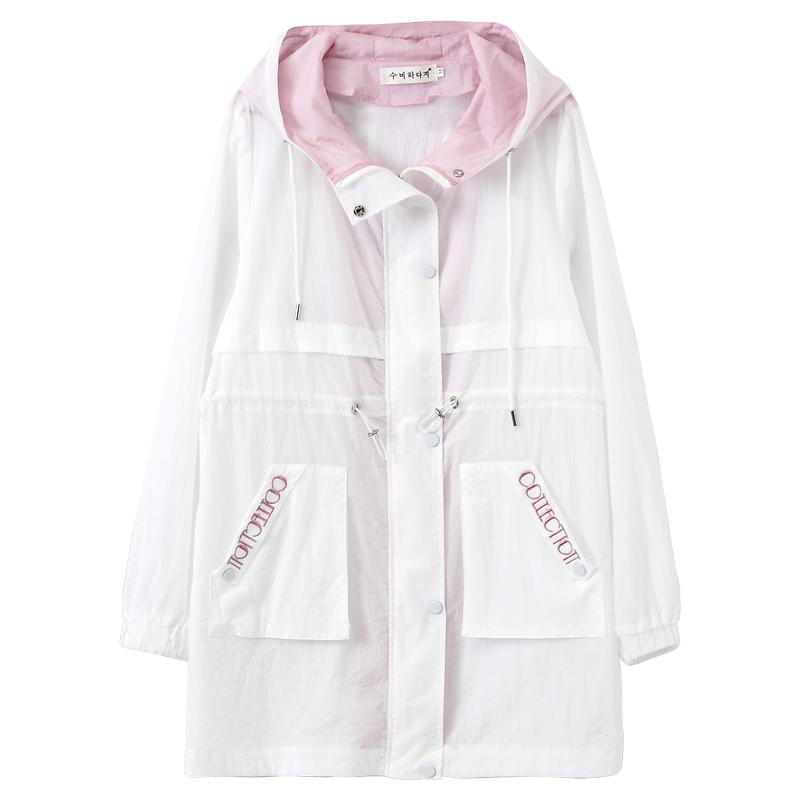 防晒衣女中长款夏季洋气服衫外套